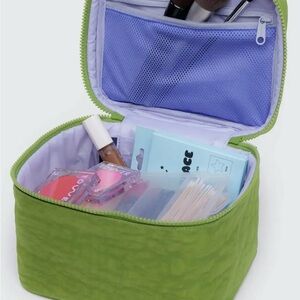 ISO BAGGU Green Juice Large Cosmetic Case